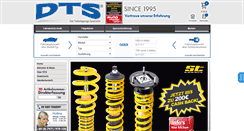 Desktop Screenshot of dtsshop.de